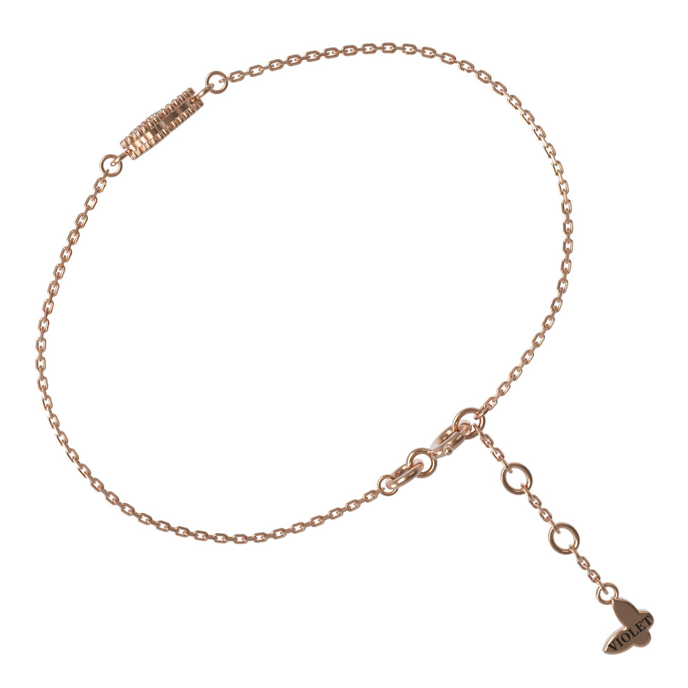 Браслет из золота c перламутром