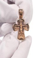 Крест из золота 585 пробы