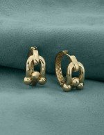 Серьги из лимонного золота 585 пробы