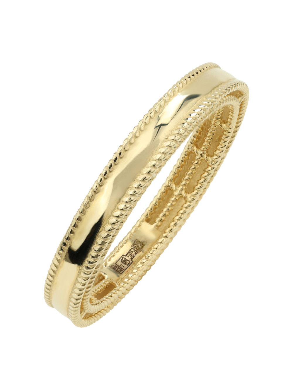 Кольцо из лимонного золота