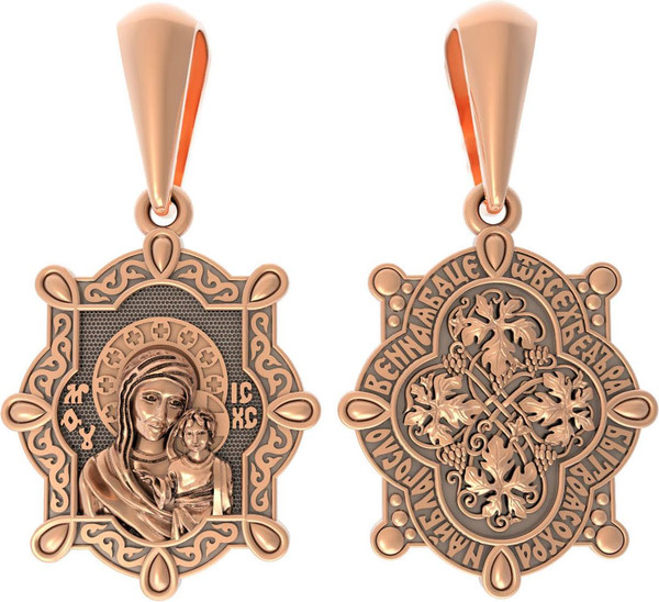 Образок из золота