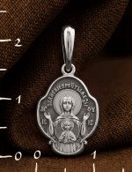 Образок из белого золота 585 пробы