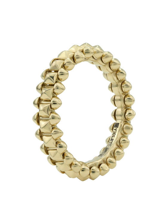 Кольцо из лимонного золота