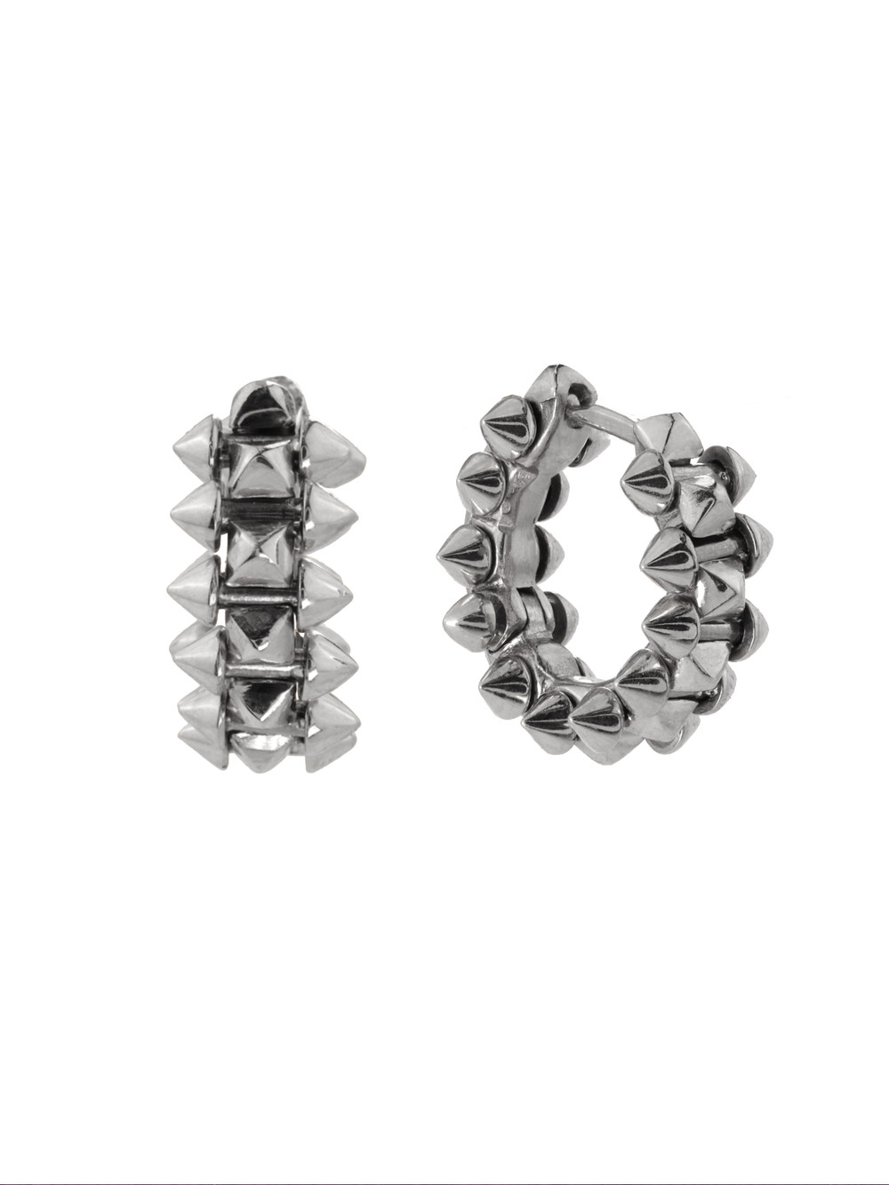 Серьги из белого золота