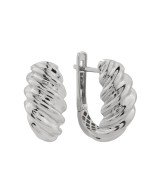 Серьги из белого золота 585 пробы