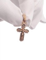 Крест из золота 585 пробы