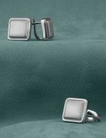 Серьги из белого золота 585 пробы