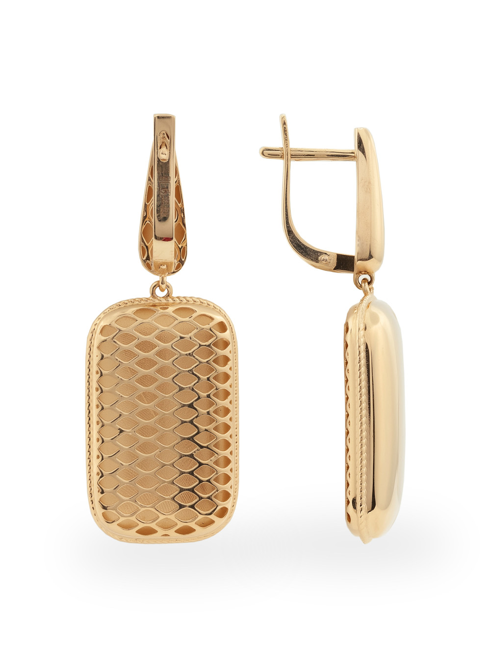 Серьги из золота