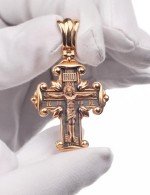 Крест из золота 585 пробы