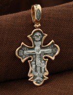 Крест из золота 585 пробы