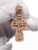 Крест из золота 585 пробы