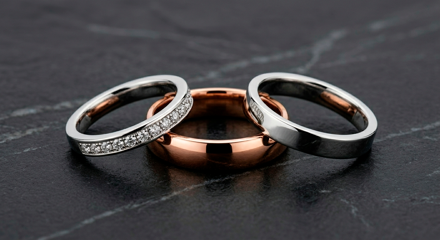 Какой выбрать цвет обручального кольца?